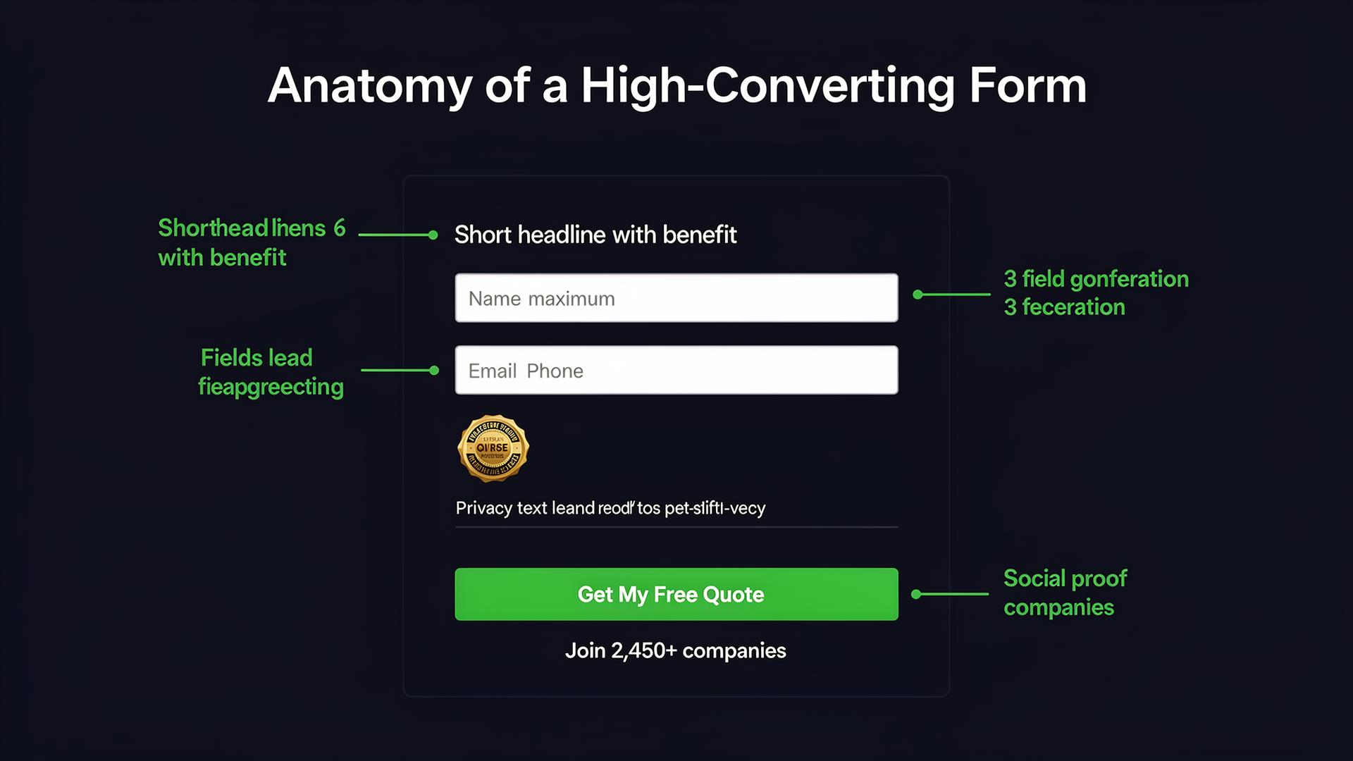 Anatomy of a High-Converting Form