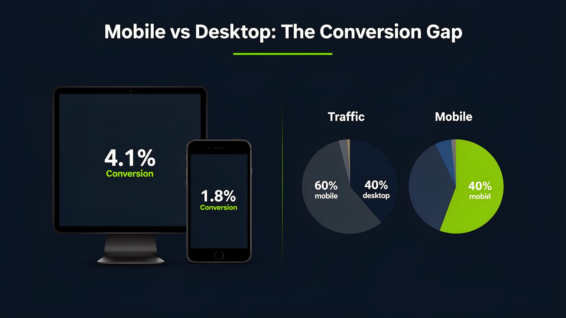 Mobile vs Desktop Conversion Gap